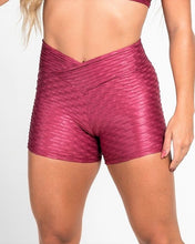 Load image into Gallery viewer, ROSE HIGH-WAISTED TEXTURED SHORT
